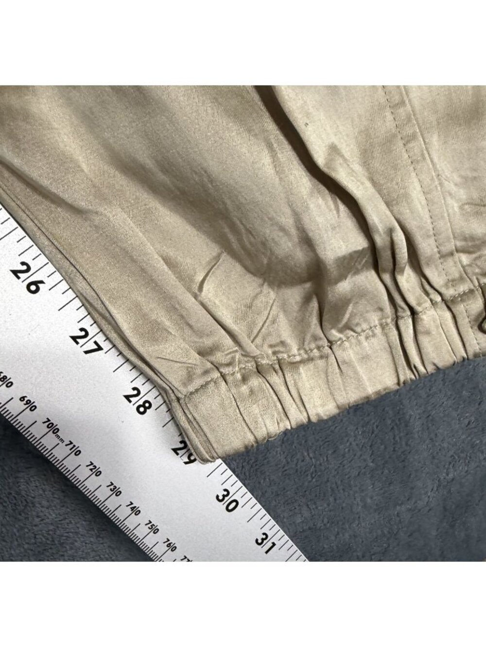 Chico's Olive Cargo Jogger Pants - Picture 8 of 10